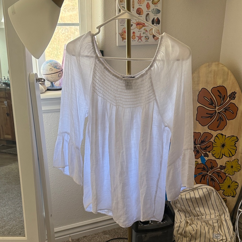 Robert Louis White Women's Blouse